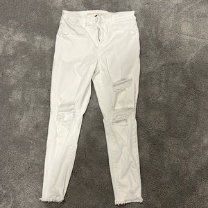 American Eagle jeans destroyed like new